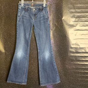 7 For All Mankind- Dark Wash Bootcut Jeans size 25